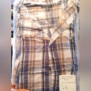 North crest short sleeve button shirt size xxxlt
